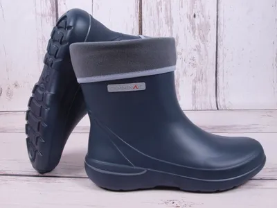Obrázek produktu pro Gumáky holínky Camminare ROMA tmavě modré NAVY se zateplením, ultralehké 38