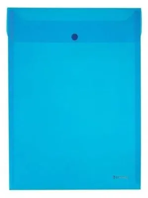 Produktbild von A4-Umschlagmappe, blau – Berlingo