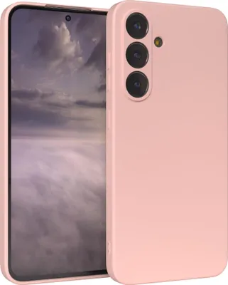 Produktbild von EAZY CASE - TPU Hülle für Samsung Galaxy S25 FE, TPU Case stoßfeste Handyhülle, weiches Cover mit Kameraschutz, Silikonhülle in Rosa
