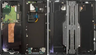 Produktbild von Samsung Display LCD Mittelrahmen für Galaxy Z Fold6 GH82-35044D Ersatz Schwarz