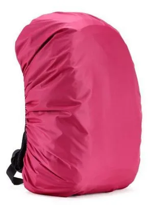 Produktbild von Rucksack Regenhülle wasserdicht Pink 45L Nylon Outdoor