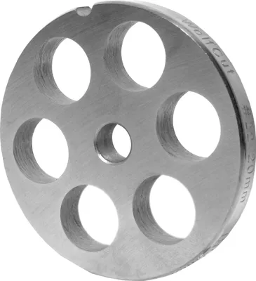 Produktbild von Fleischwolfscheibe, Lochscheibe aus Inox Stahl Größe 22 in 20 mm Bohrung von WolfCut