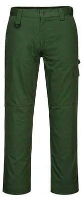 Obrázek produktu pro Pracovní kalhoty 56 ZELENÉ PORTWEST CD884 42 L PAS 108 WROST 178 KAPSY