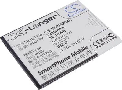 Produktbild von TECHTEK Akku Kompatibel mit [Xiaomi] Note Ersetzt BM42