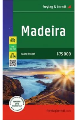 Immagine prodotto di Mappa stradale di Madeira, scala 1:75.000, prodotta da freytag & berndt