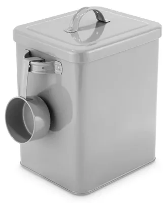 Produktbild von Omgoods - 6,5 Liter Aufbewahrungsbox für Waschmittel, Metall