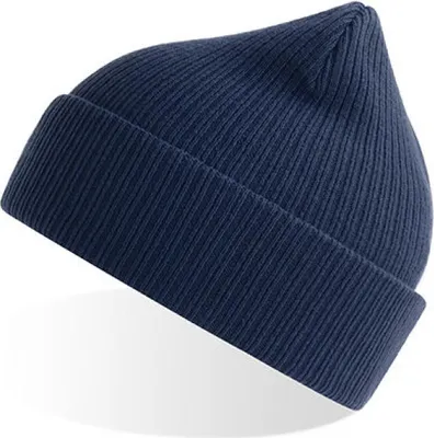 Produktbild von Atlantis NELB | Nelson Beanie Wintermütze e Baumwolle - Farbe: Navy - Größe: One Size