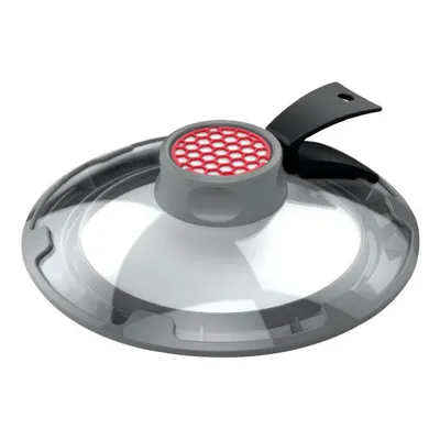 Zdjęcie produktu dla WOLL FC28A, Okrągły, Czarny, Szary, Przezroczysty, Szkło, Czarny, 28 cm