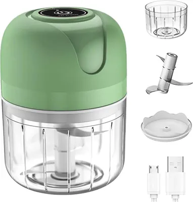 Produktbild von Kurbel-Knoblauchpresse, Knoblauchpresse, Knoblauchschäler,USB-aufladbar, ein Knoblauchschälgerät, perfekt für die Küche