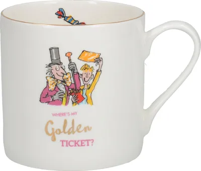 Obrázok produktu pre Porcelánový hrnček veľký Charlie v továrni na čokoládu