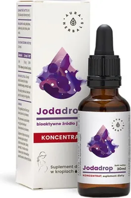 Immagine prodotto di Aura Herbals jodadrop-fonte bioattiva di iodio in gocce 30 ml BI2718