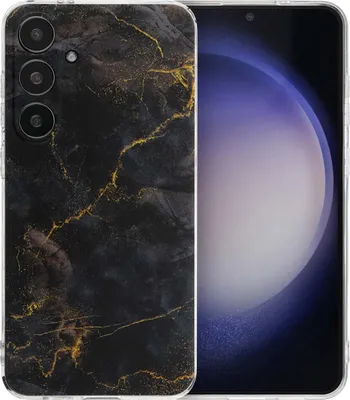 Image de étui design imoshion pour le Samsung Galaxy S24 Plus - Marbre noir
