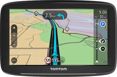 Produktbild von TomTom Start 62 EU45, Multi, Intern, Ganz Europa, 15,2 cm (6"), 800 x 480 Pixel, Flash