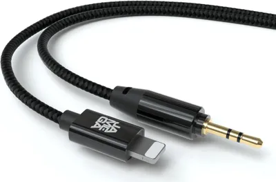 Produktbild von 2m IPhone Kabel AUX Kabel Adapter 3,5mm Klinke Stecker Apple iPhone 5 6 7 8 X 11