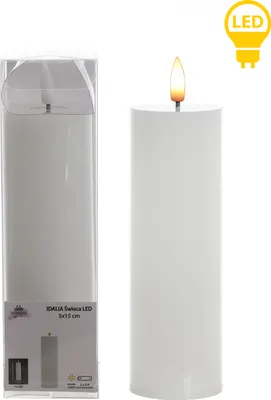 Zdjęcie produktu dla Idalia Świeca Led Walec 5X5X18 Cm