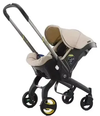 Obrázok produktu pre Detský kočík, kompaktný dizajn, nízka hmotnosť, XF-KHAKI