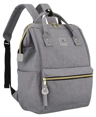 Obrázek produktu pro Petersone dámský batoh z polyesteru šedý 39x27x17 cm