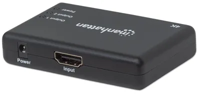 Obrázek produktu pro Manhattan 207669, HDMI, 2x HDMI, 3840 x 2160 px, Černá, Plast, 4K Ultra HD
