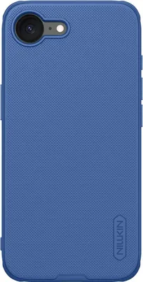 Produktbild von Nillkin Super Frosted Shield Pro Case für iPhone 16e - Blau