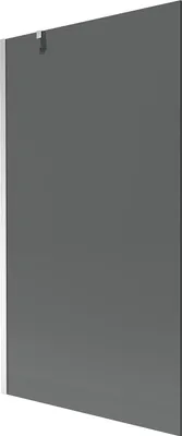 Immagine prodotto di Mexen Next paravento per vasca da bagno a 1 anta 100 x 150 cm, grafite, cromo - 895-100-000-00-40-01