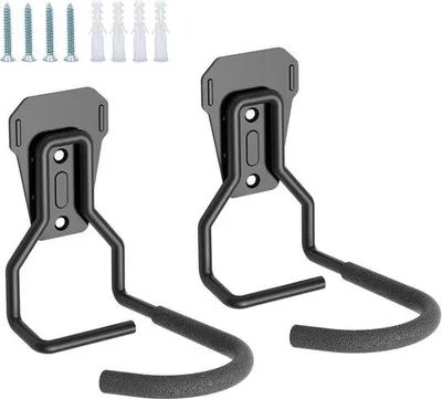 Produktbild von Famanu Fahrradwandhalterung bis 35 kg - Vertikale Aufhängung für Garage und Innenräume