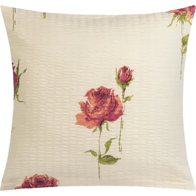 Zdjęcie produktu dla Poszewka krepowa - 40x40 cm - Kremowa, Zielona, Różowa