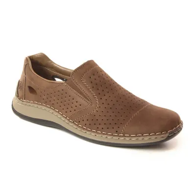 Produktbild von Leather openwork shoes Rieker M RKR198A brown Pullunder Rieker Größe: 41,