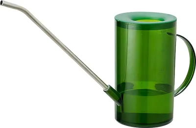 Produktbild von Gießkanne für Zimmerpflanzen mit langem Auslauf, Pflanzengießkanne, Gießkanne Zimmerpflanzen, kleine Gießkanne, Innengießkanne für Zimmerpflanzen, Blumen, Sukkulenten 1L / 34oz (Grün)