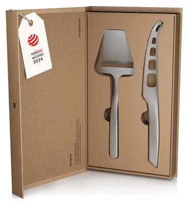 Käsehobel und Käsemesser Set 2-teilig, Edelstahl