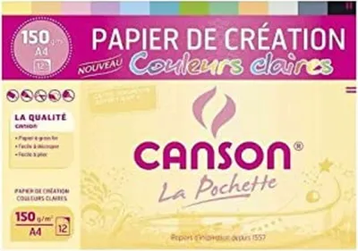 Productafbeelding van CANSON 200002760 Tonpapier in Sammelmappe, DIN A4, 150 g/qm