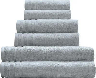 Produktbild von Kleine Wolke Frottier Gästetuch ROYAL Platinfarben 30x 50 cm