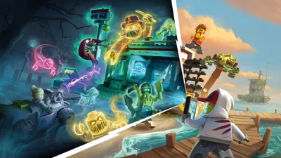 Produktbild von LEGO® Hidden Side 70422 Angriff auf die Garnelenhütte