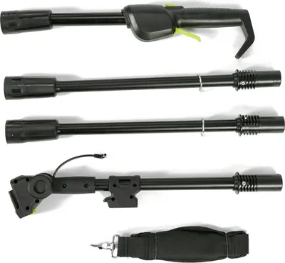 Produktbild von Akku Teleskop-Astsäge - Mini Kettensäge 15 cm - Bürstenloser Motor - Teleskopstange - Baumschnitt und Astentfernung - Rot