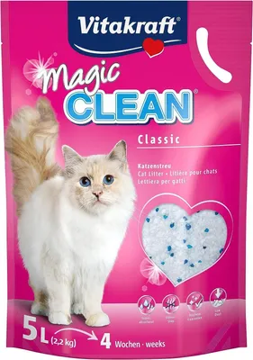 Obrázek produktu pro Vitakraft Magic CLEAN Cat Litter 5L Classic Pet Litter Litter