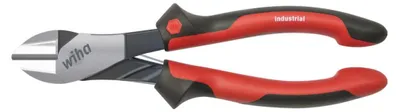 Zdjęcie produktu dla Przemysłowe nożyce do cięcia bocznego Wiha z DynamicJoint ze sprężyną rozwierającą 200 mm w opakowaniu blistrowym