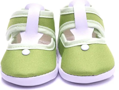 Produktbild von Toma Baby Krabbel Schuhe mit Klettverschluss Grün 9cm / EU16