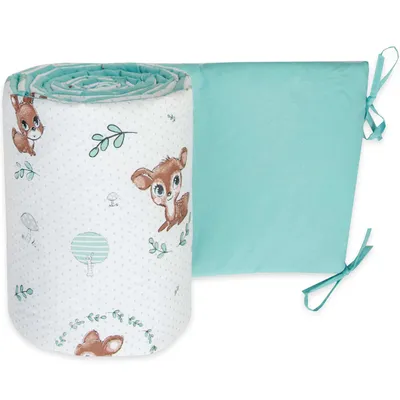 Produktbild von 420x30cm Bettumrandung für 140x70cm Gitterbett