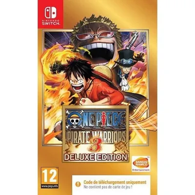 Produktbild von BANDAI NAMCO Entertainment One Piece : Pirate Warriors 3 - Deluxe Edition - Code in a Box, Nintendo Switch, Multiplayer-Modus, T (Jugendliche), Physische Medien