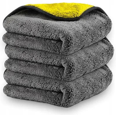Produktbild von 3x Trockentücher aus Mikrofaser, 800 g/m², flauschig und saugfähig