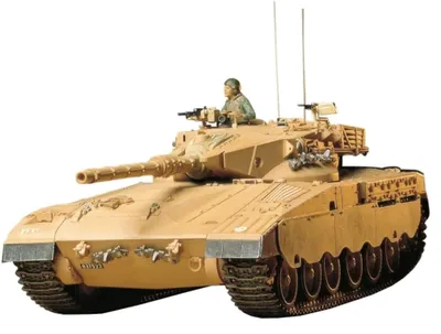 Produktbild von TAMIYA TAM35127 300035127 - 1:35 Israelische Kampfpanzer Merkava -1, Beige
