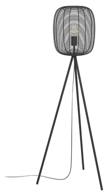 Immagine prodotto di Piantana Vintage Rinroe Acciaio Nero 1 Luce E27