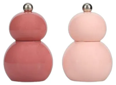 Image de Set de moulins à poivre et à sel ONA Betty Pink, 2 pièces.