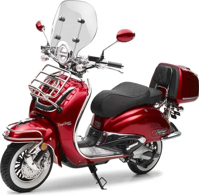 Produktbild von Elektroroller Burnout EasyCruiser Elektro Dunkelrot Einzelakku