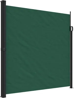 Obrázok produktu pre vidaXL Výsuvná bočná markíza Tmavo zelená 200x500 cm