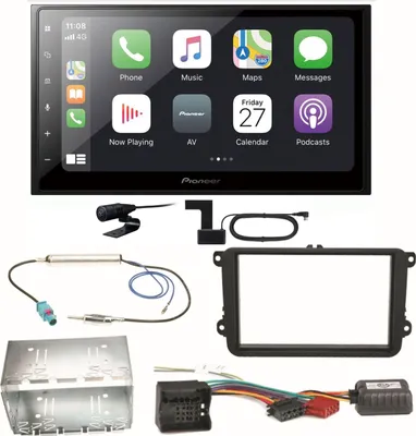 Produktbild von Pioneer SPH-DA250DAB Bluetooth USB Einbauset für Golf 5 6 Passat 3C CC B7 Touran