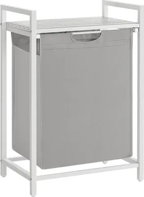 Produktbild von Wäschekorb mit Regal – Kleiderorganisator – Aufbewahrungskorb – Oxford-Stoff – 50 x 33 x 72 cm – 30 kg