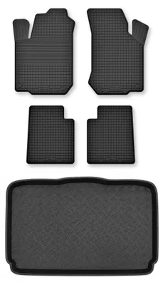Obrázok produktu pre Vaničkové autokoberce + vaňa kufra pre: Suzuki Ignis I 2003-2008 hatchback 5 ks