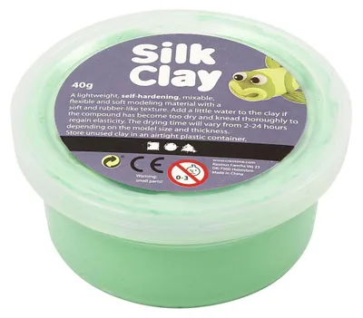 Produktbild von Silk Clay Modelliermasse, 40g, selbsthärtend, lufttrocknend, weich & flexibel