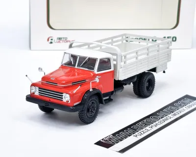 Image de Csepel D-450 CV rouge/blanc Modimio 1:43