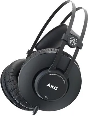 Zdjęcie produktu dla Słuchawki AKG K52, typ nausznika, długość kabla: 2,5 metra